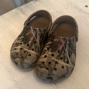 Camo Crocs Kids